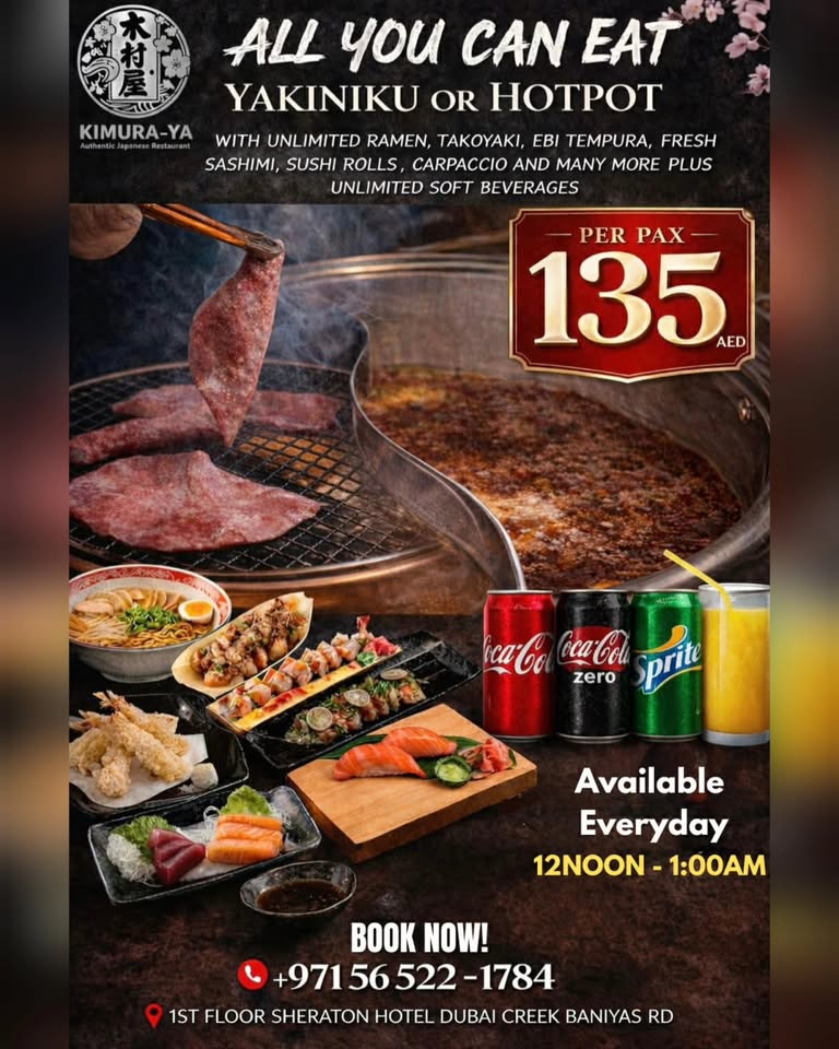 Kimura-ya Creekside 木村屋クリークサイド Facebook ad: LIMITED OFFER, DON’T MISS OUT!