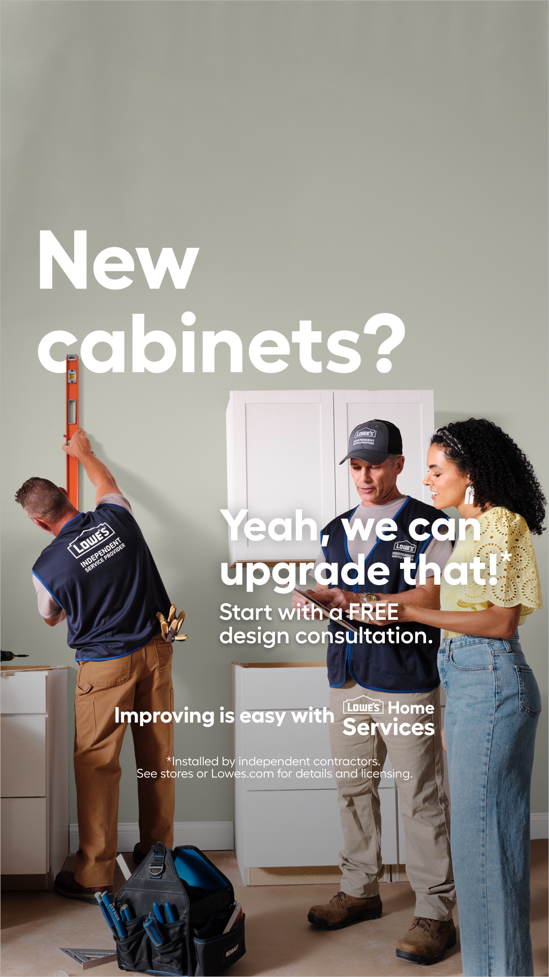 Lowe's Home Improvement Facebook ad