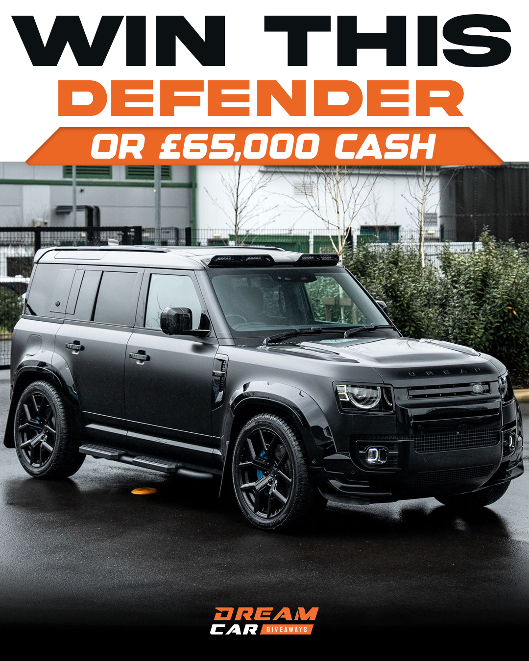 Dream Car Giveaways Facebook ad