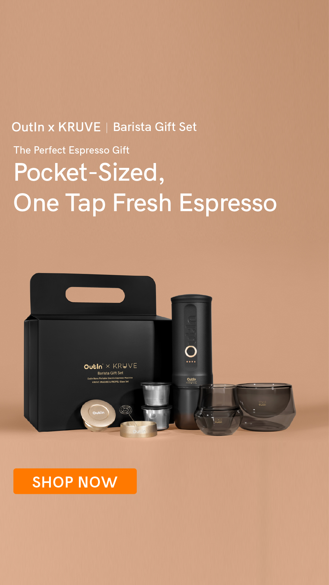 Outin Portable Electric Espresso Machine Facebook ad