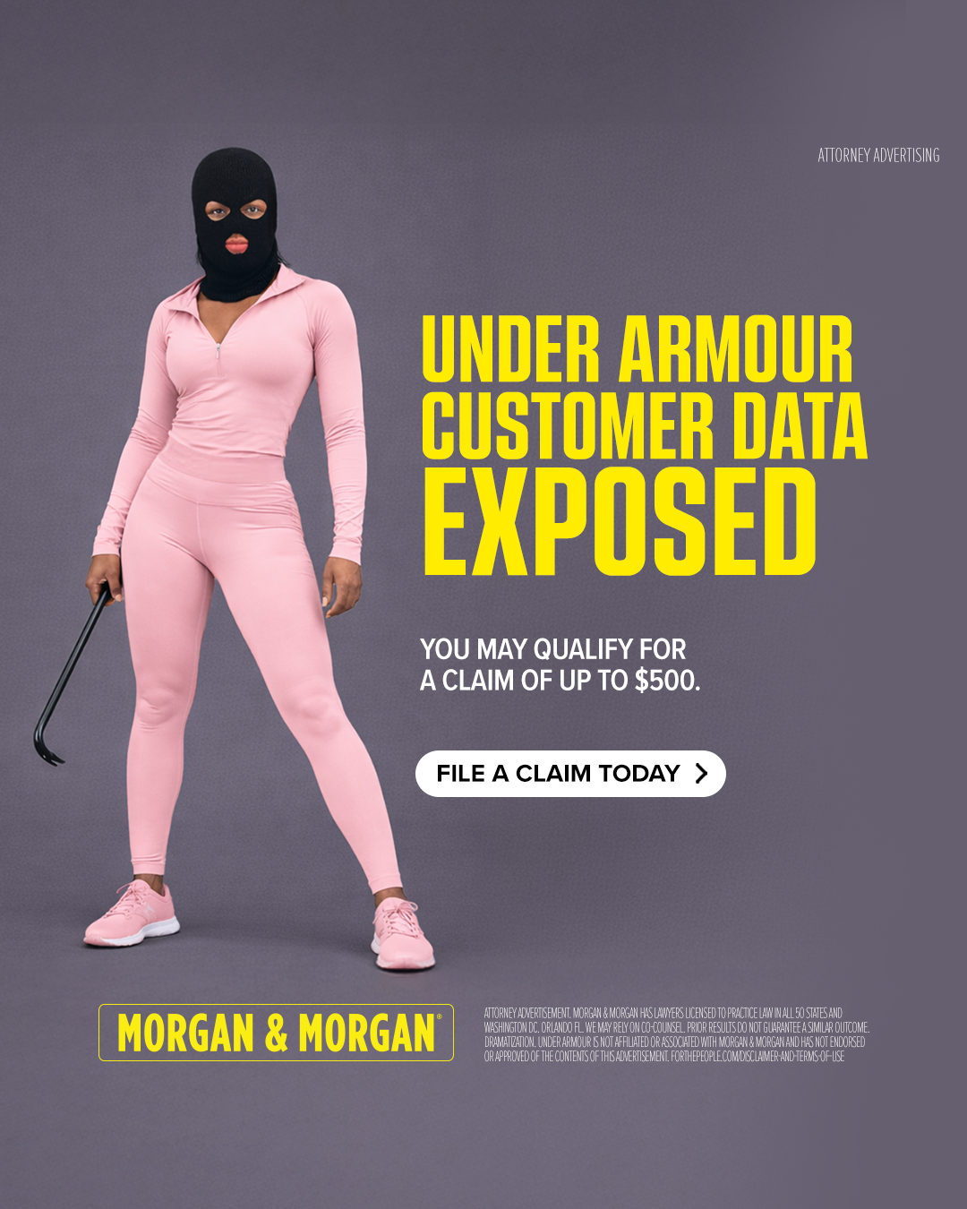 Morgan & Morgan Facebook ad