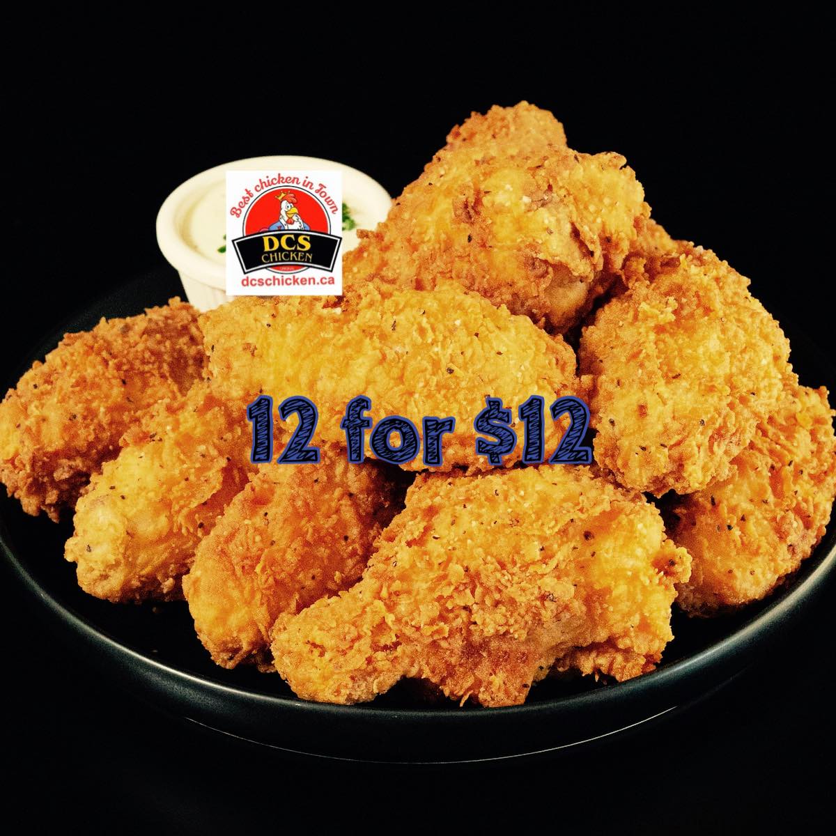 DCS Chicken Facebook ad: 12 for $12