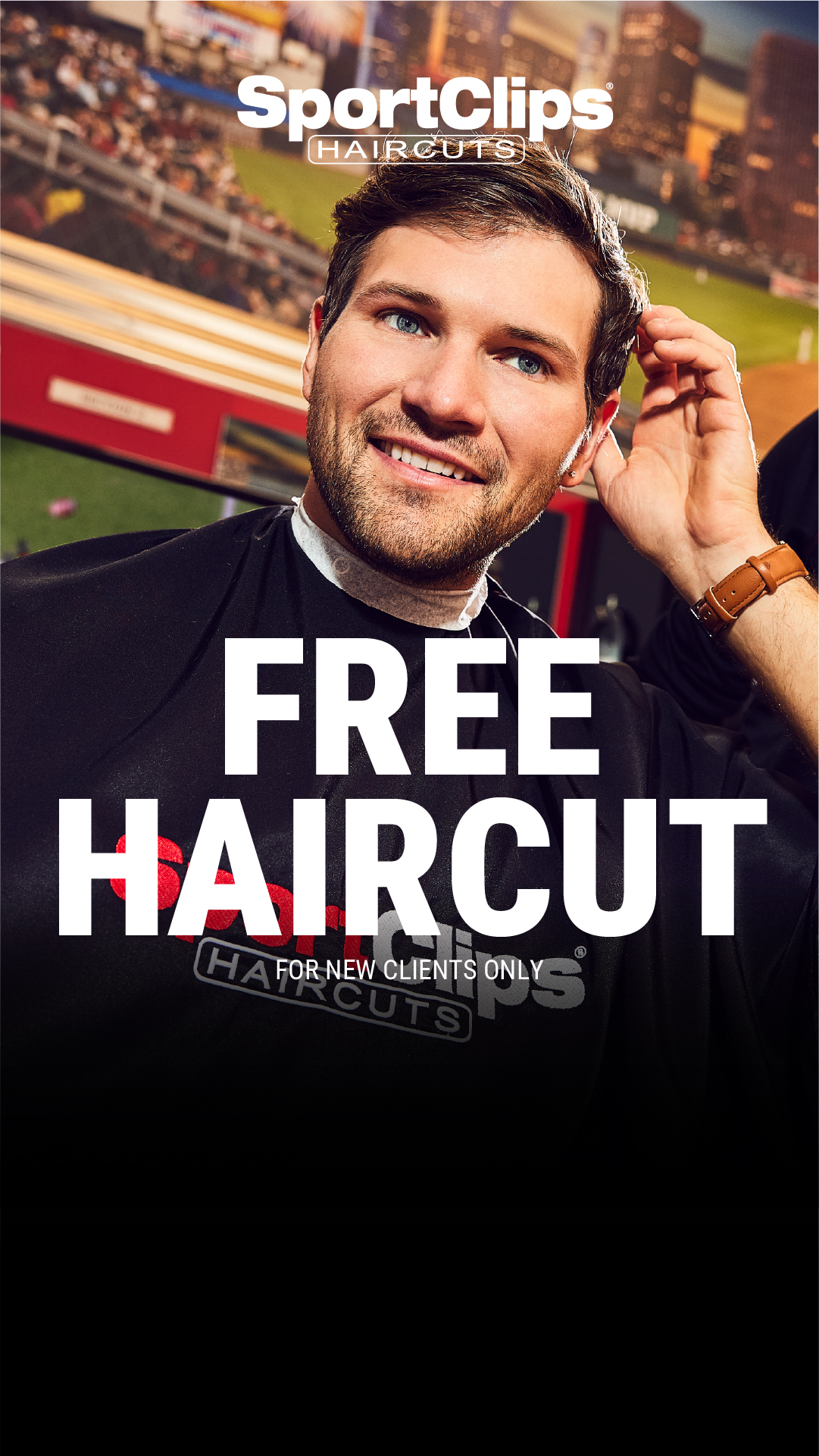 Sport Clips Haircuts Facebook ad