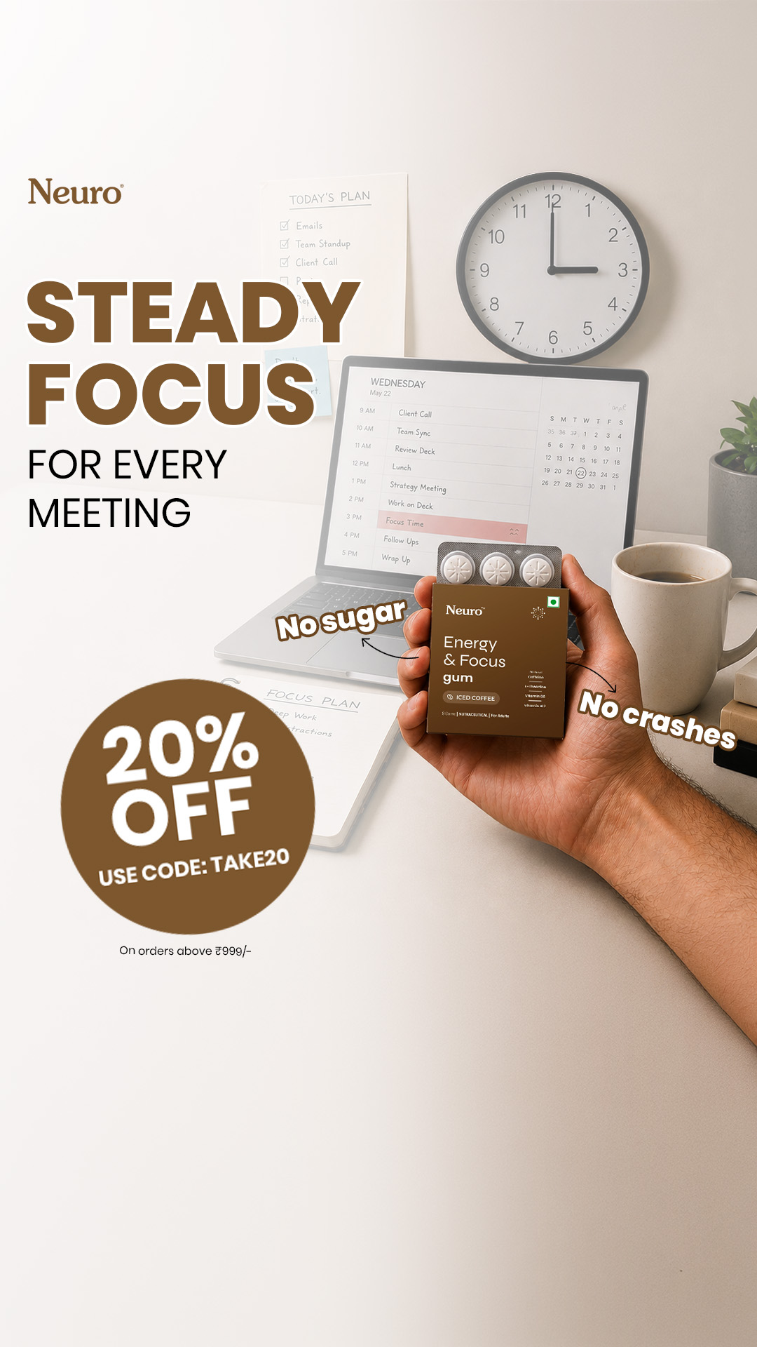 NeuroGum India Facebook ad