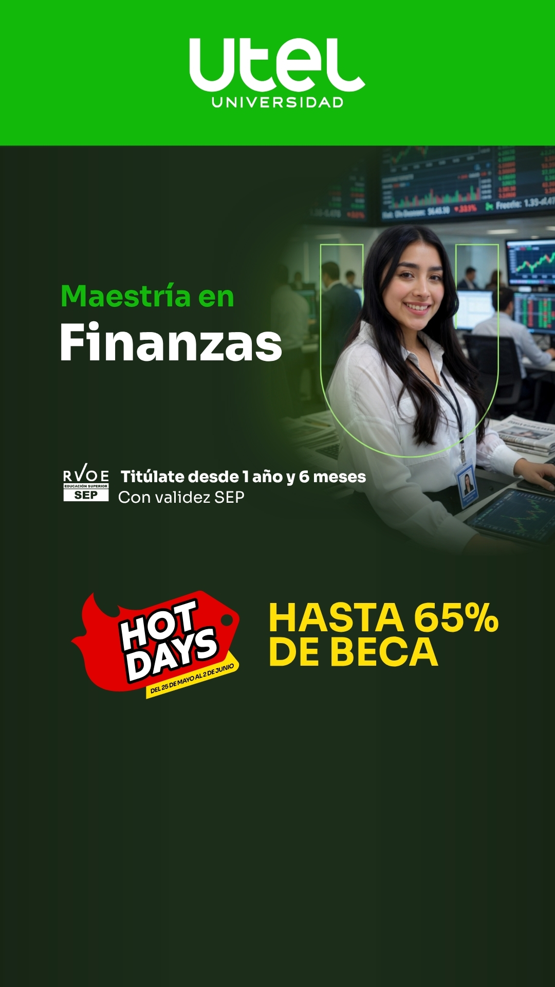 Utel Universidad Facebook ad