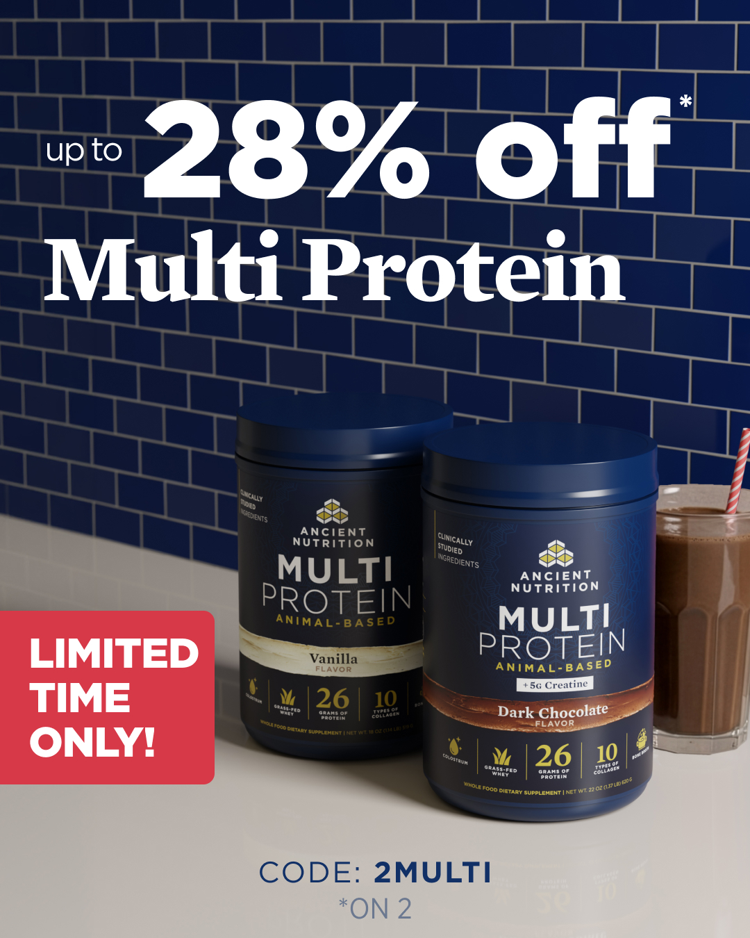 Ancient Nutrition Facebook ad