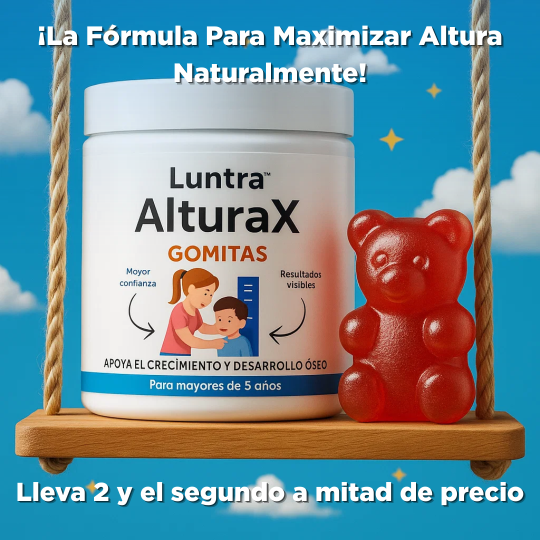 Luntra Facebook ad: ¿Notas que tu hijo no está creciendo al ritmo de sus…