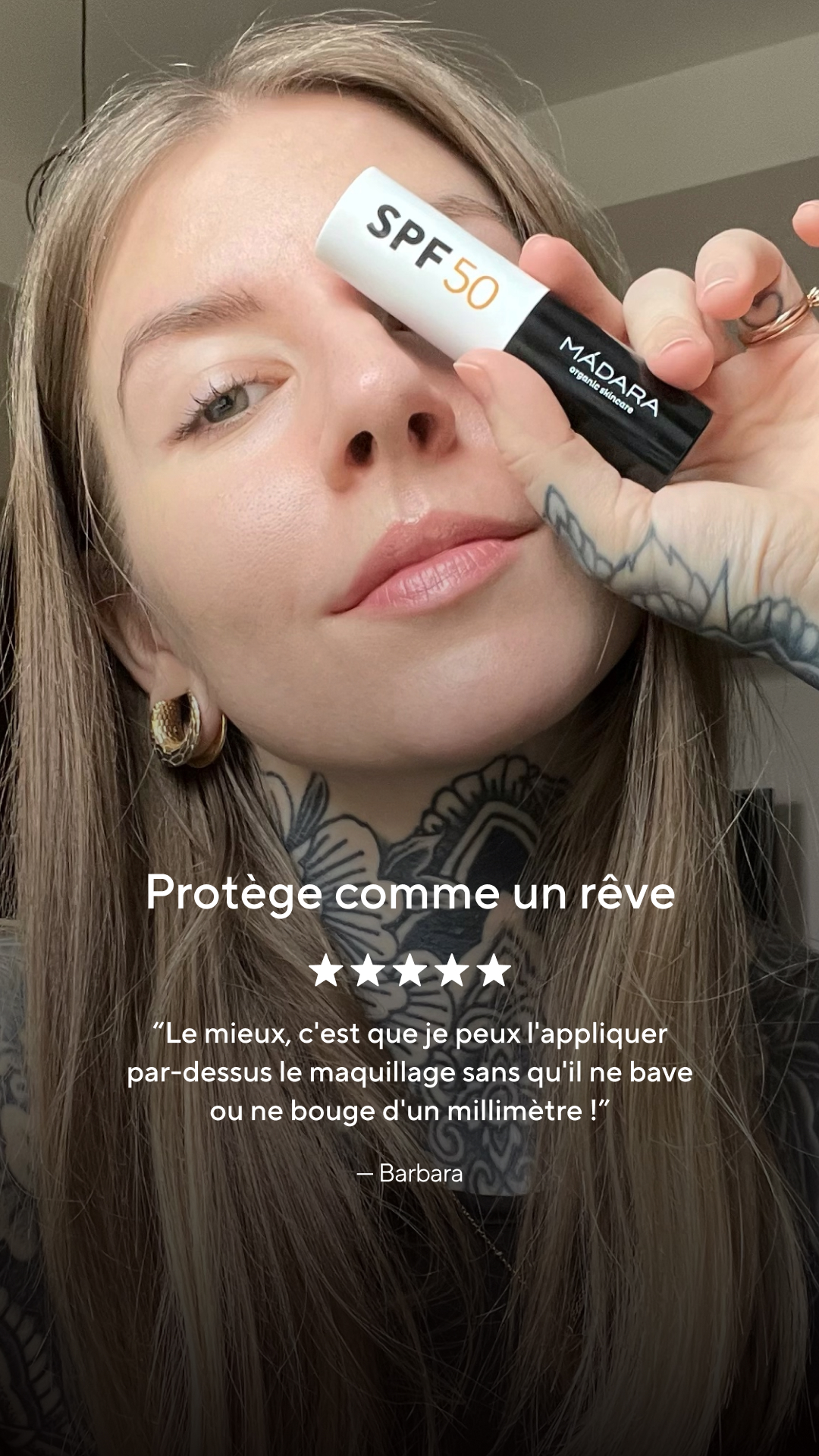 Mádara Organic Skincare Facebook ad