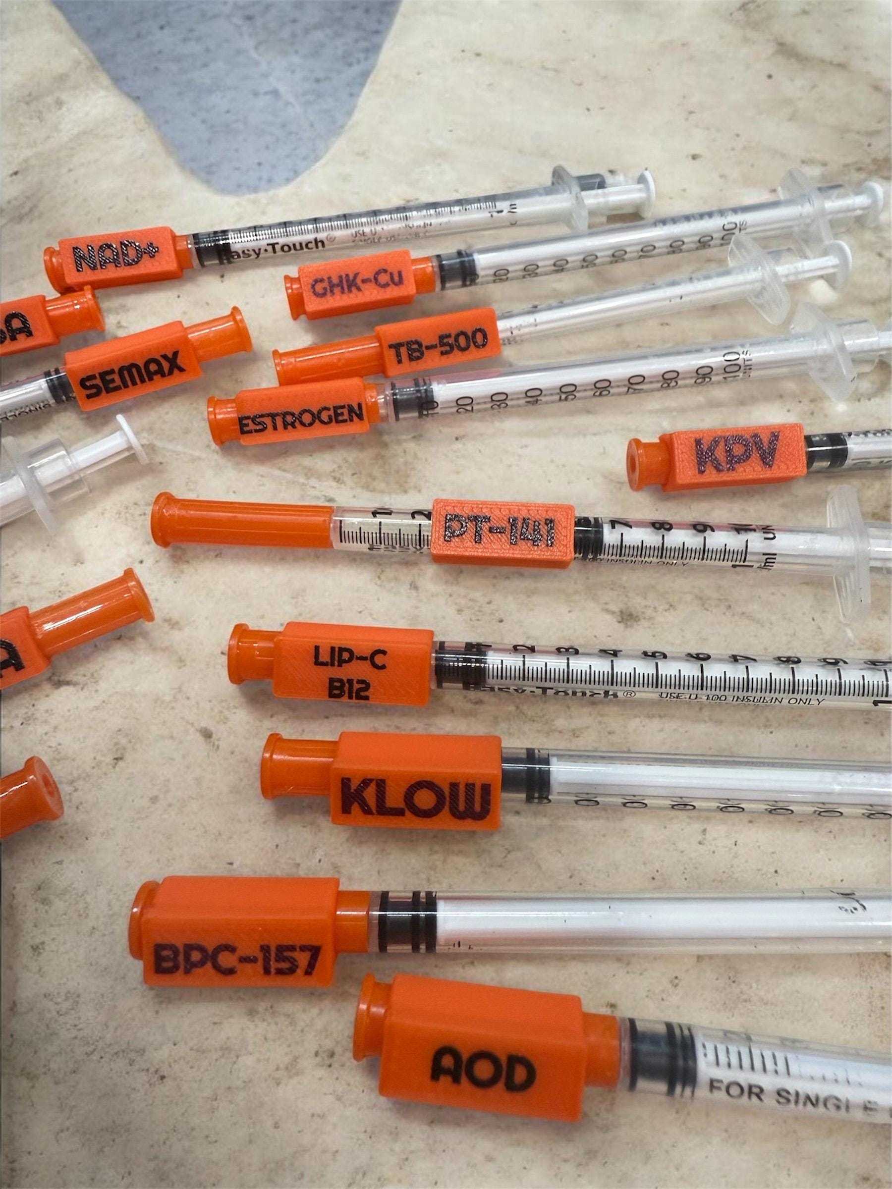 Rosesouvenir Facebook ad: Personalized Syringe Reusable Identification Tag Labels(15…