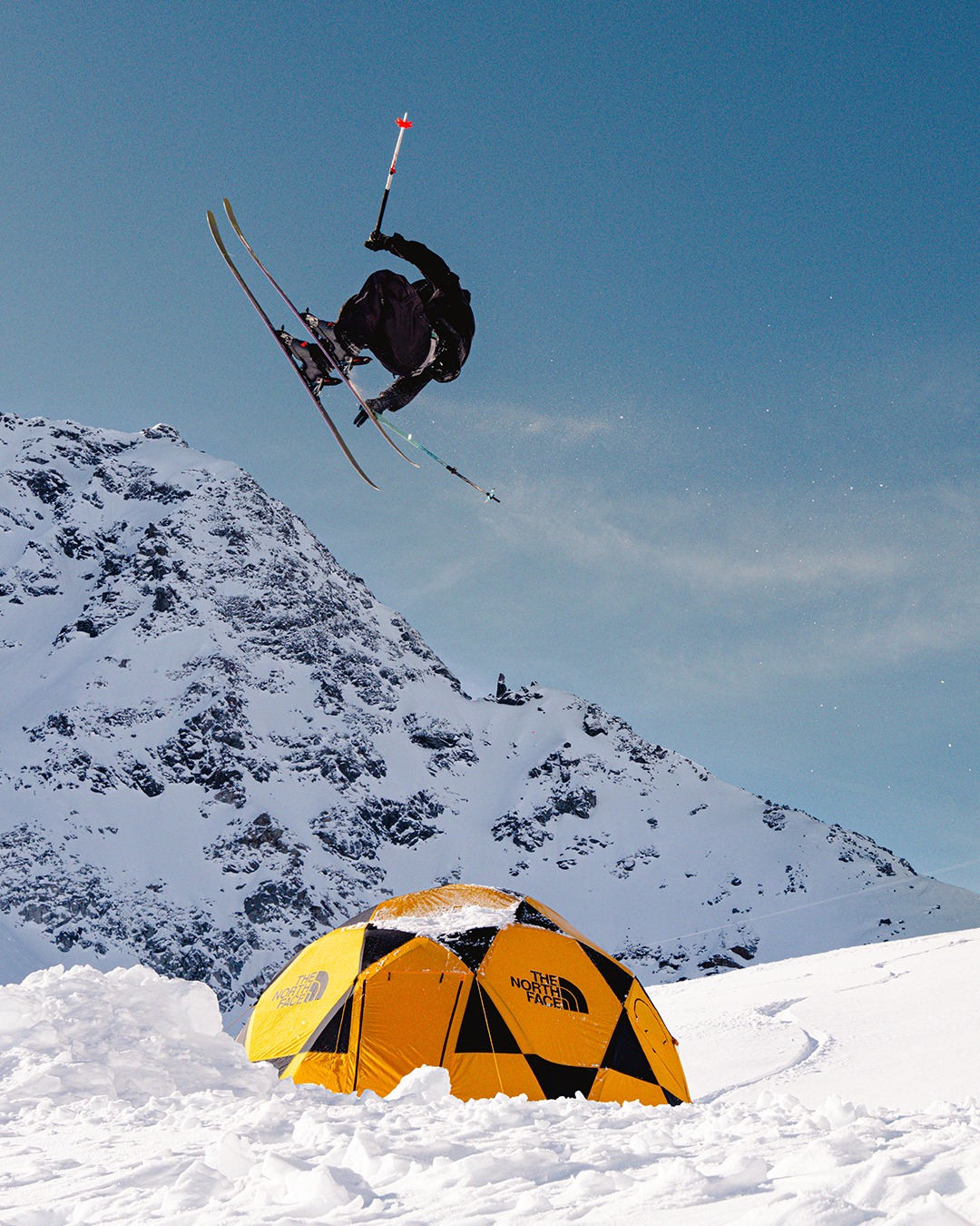 The North Face Facebook ad