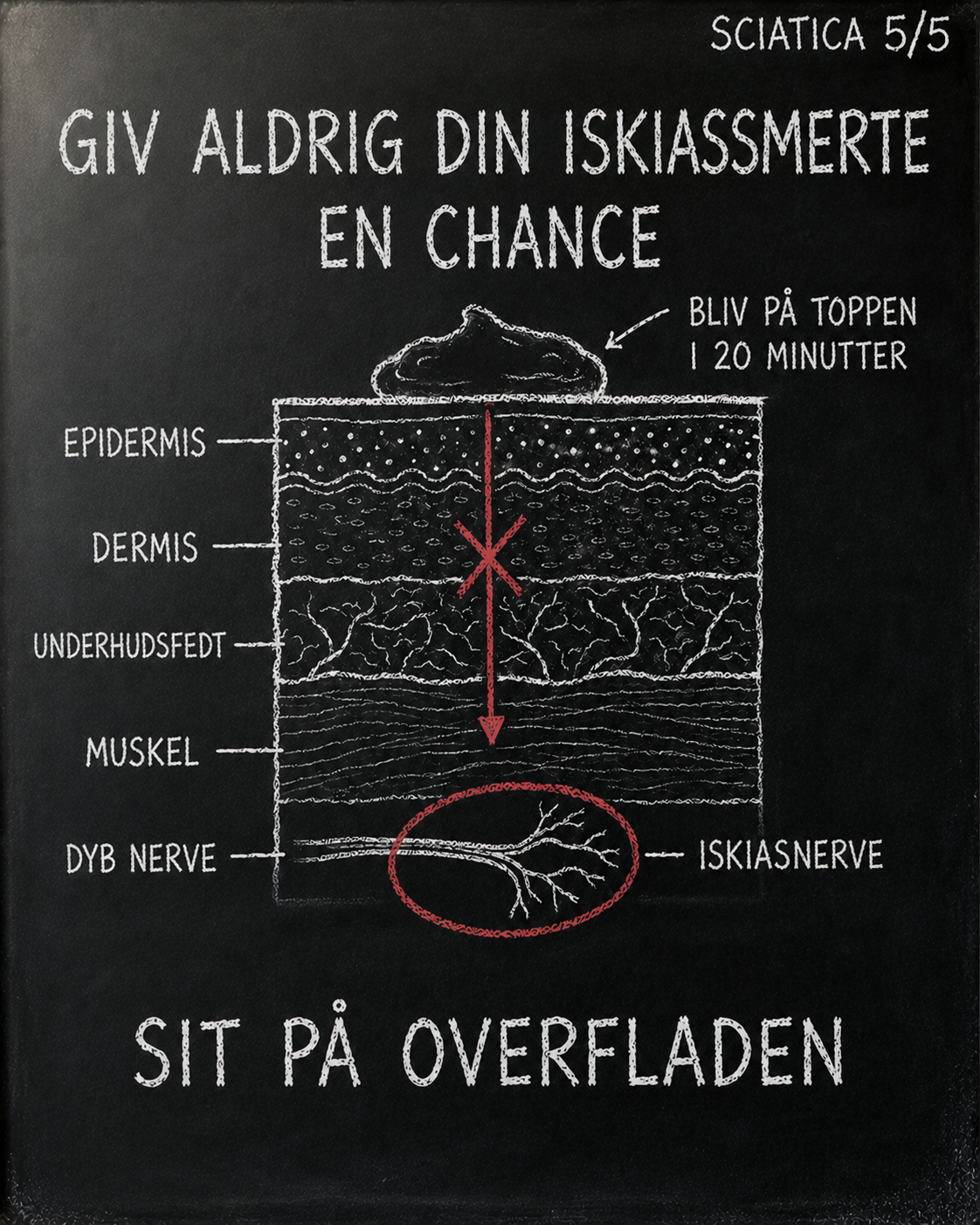 Birgitte Rasmussen Facebook ad: 7 år med iskias væk på 2 uger