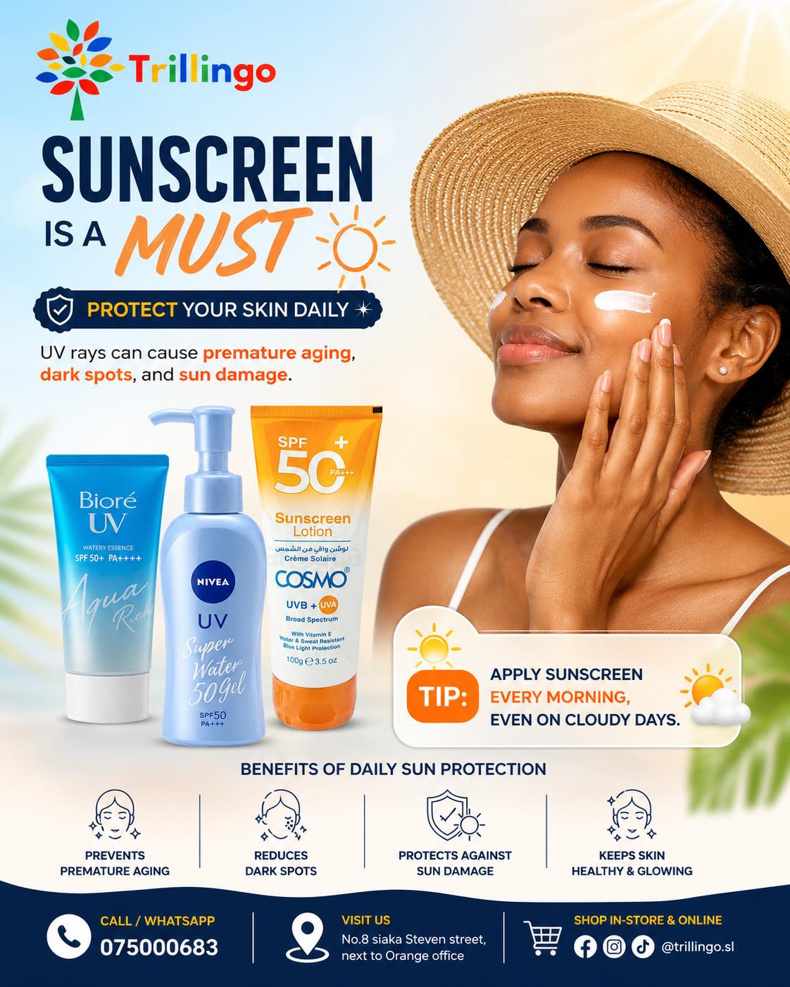 Trillingo Express Facebook ad