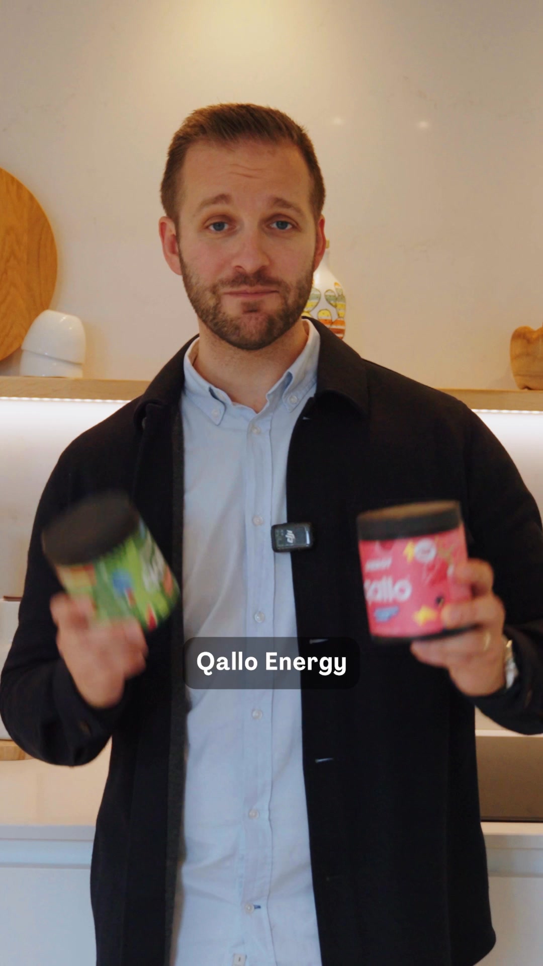 Qallo Facebook ad: Geef je water een boost met Qallo
