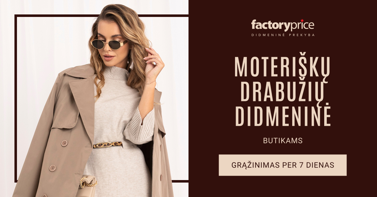 Factoryprice.Hurtownia Facebook ad: Moteriškų drabužių didmena butikams