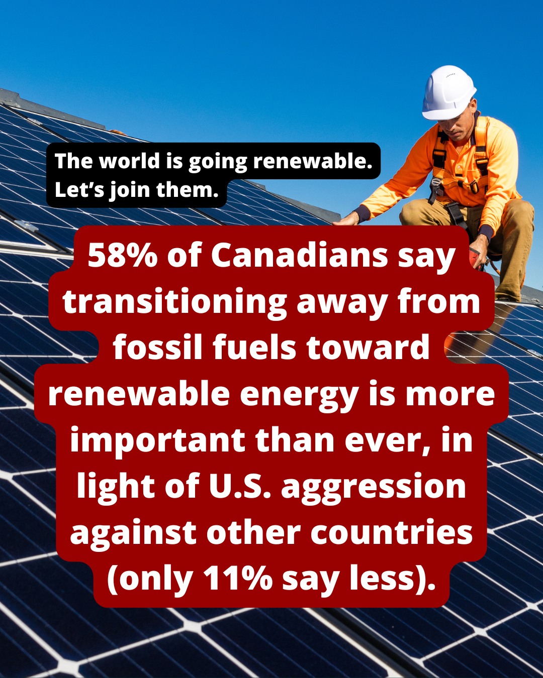 Sierra Club Canada Foundation Facebook ad