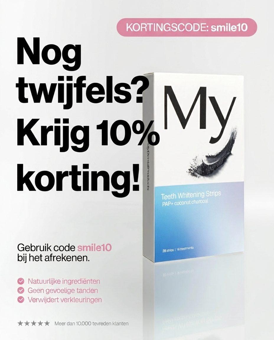 Mydentalproducts Facebook ad: NU 10% EXTRA VOOR JOU