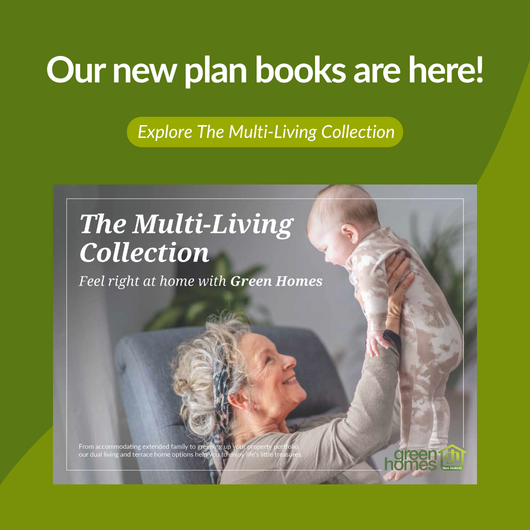 Green Homes New Zealand Facebook ad: Multi-Living Made Simple