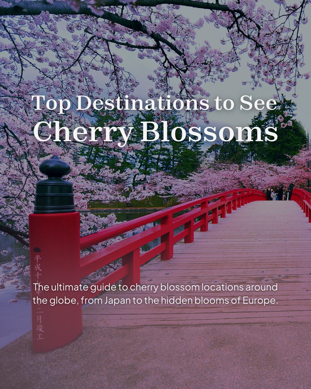 Secret Escapes Facebook ad: Cherry blossom season is just around the corner…