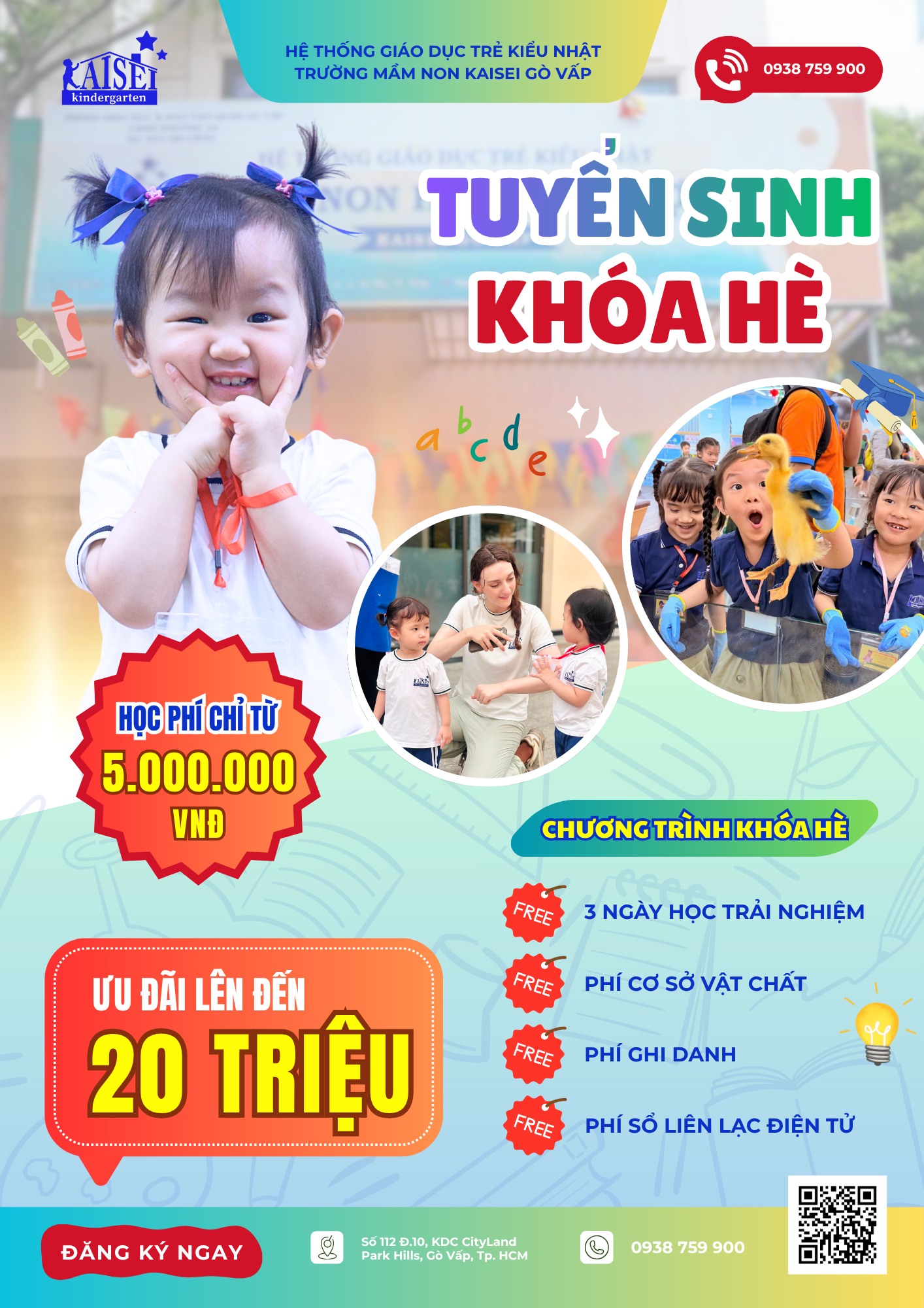 Mầm non Kaisei Gò Vấp - Hệ Thống Giáo Dục Trẻ Kiểu Nhật Facebook ad