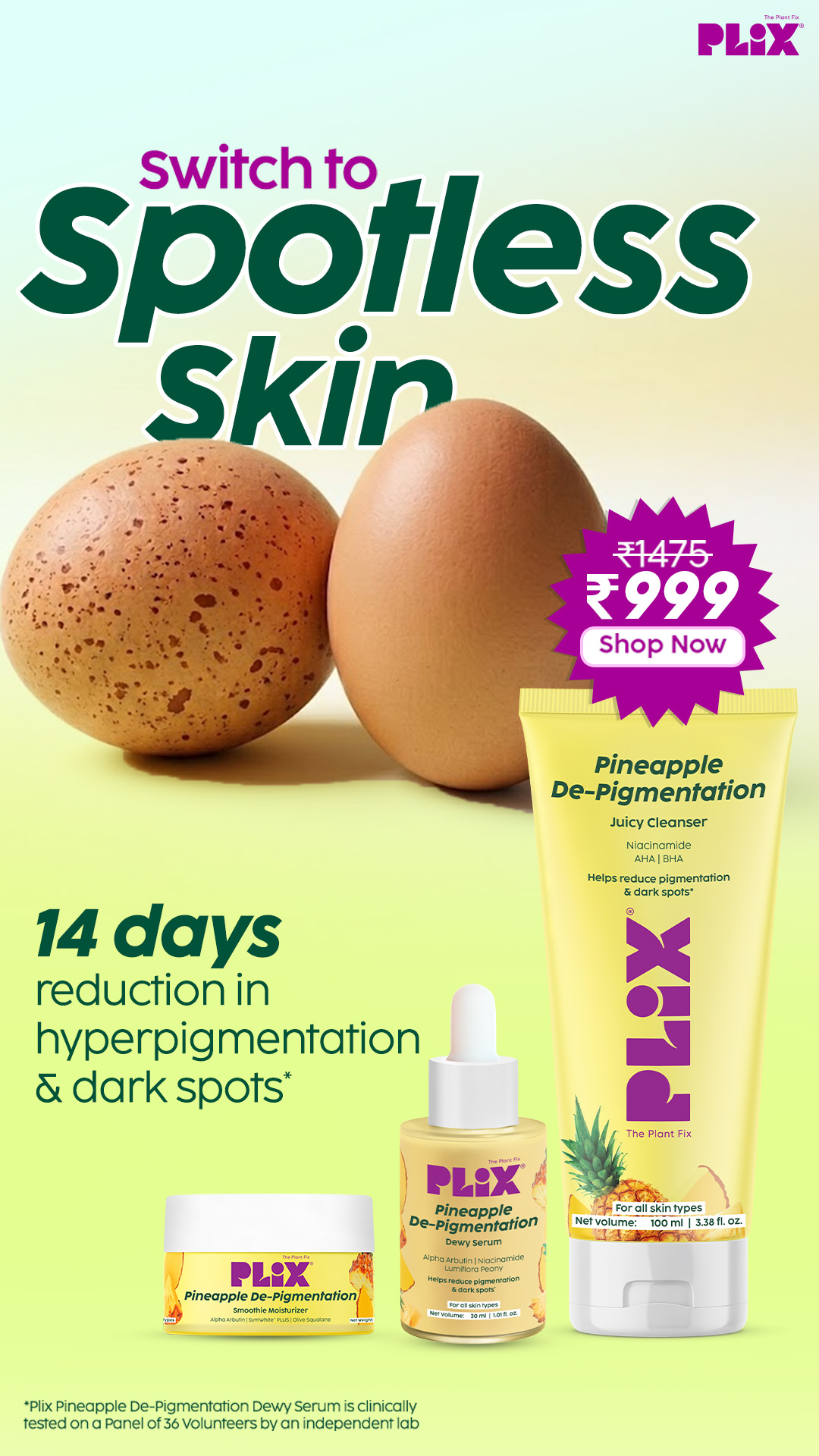 Plix Facebook ad