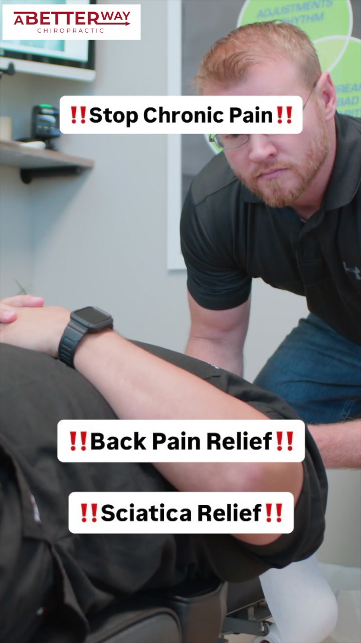 A Better Way Chiropractic - Conroe Facebook ad: STOP Chronic Pain!