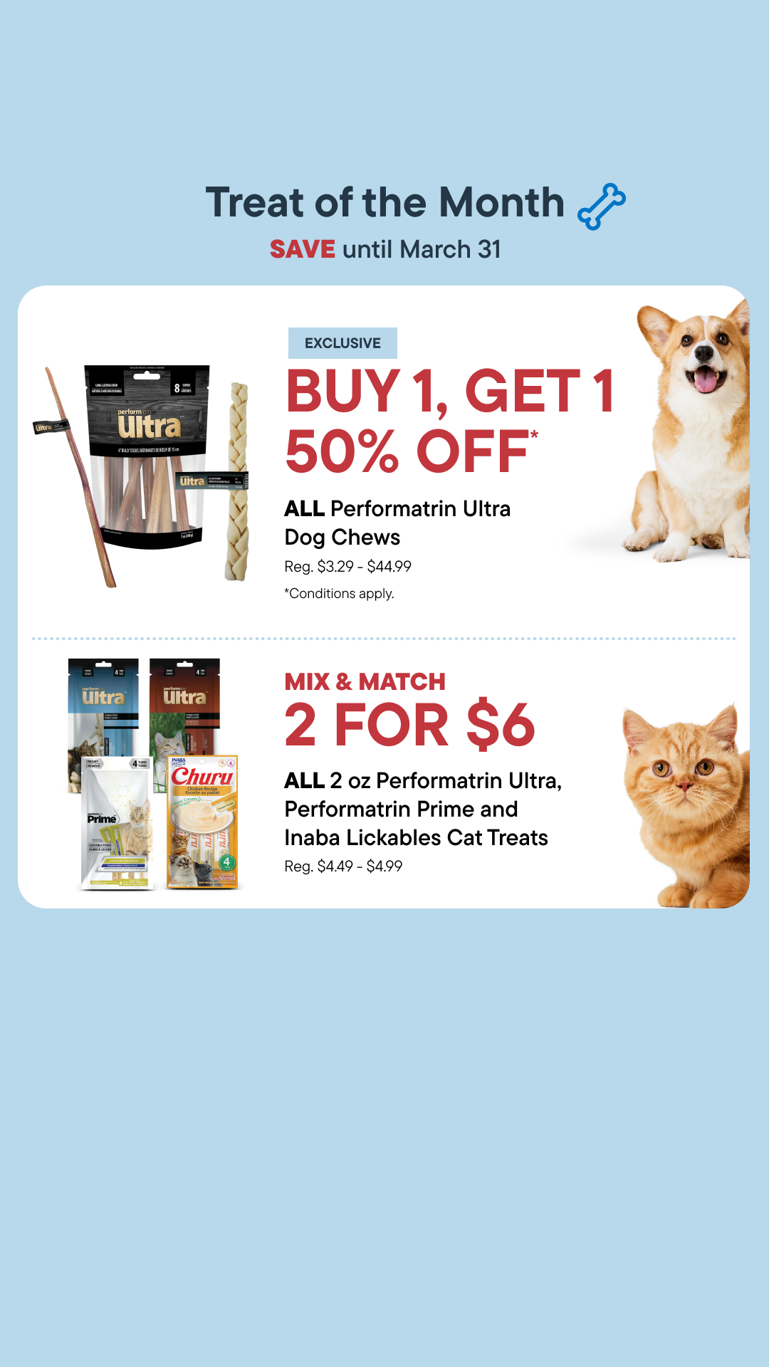 Pet Valu Facebook ad