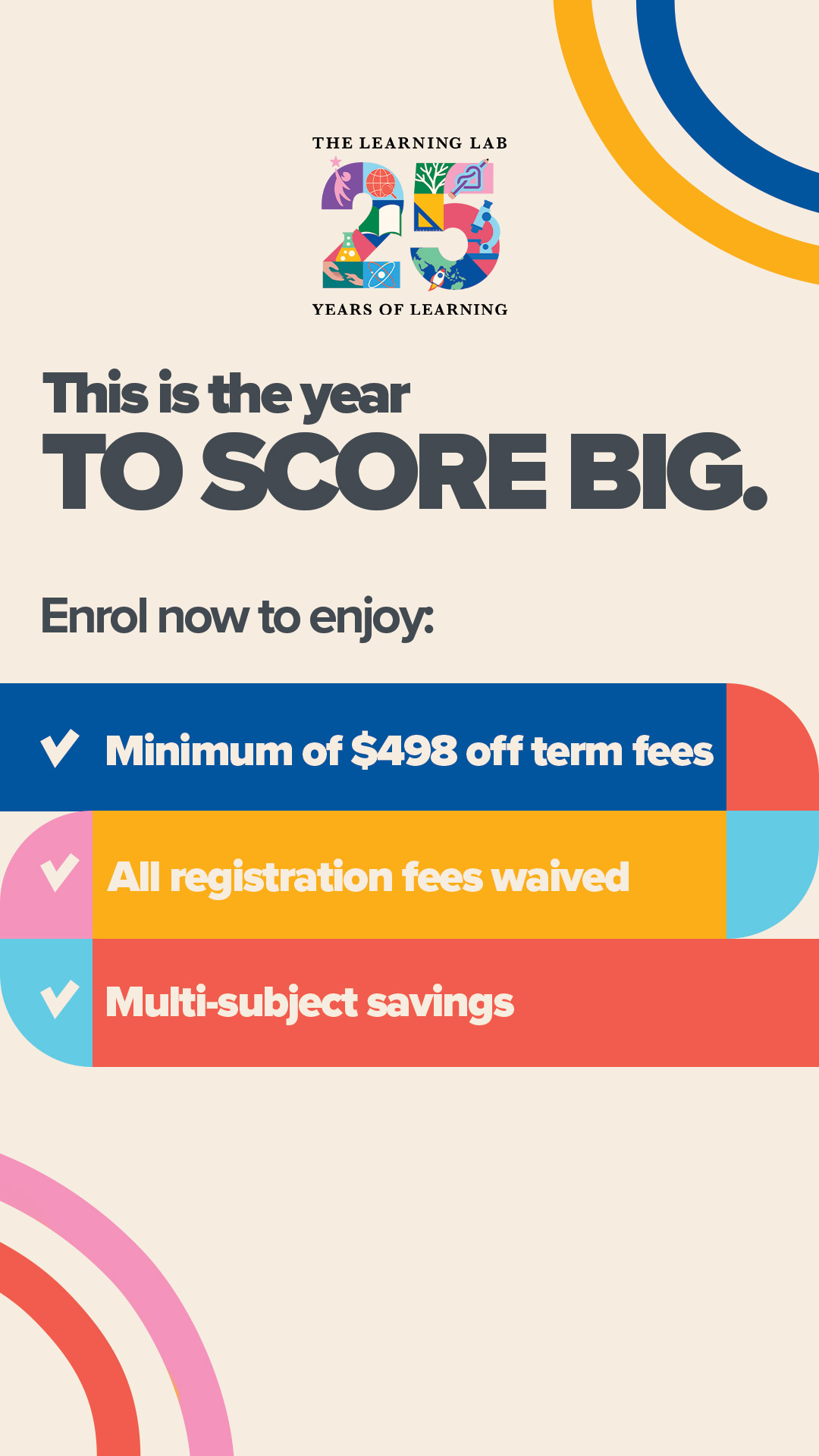 The Learning Lab Facebook ad from May 22, 2026
