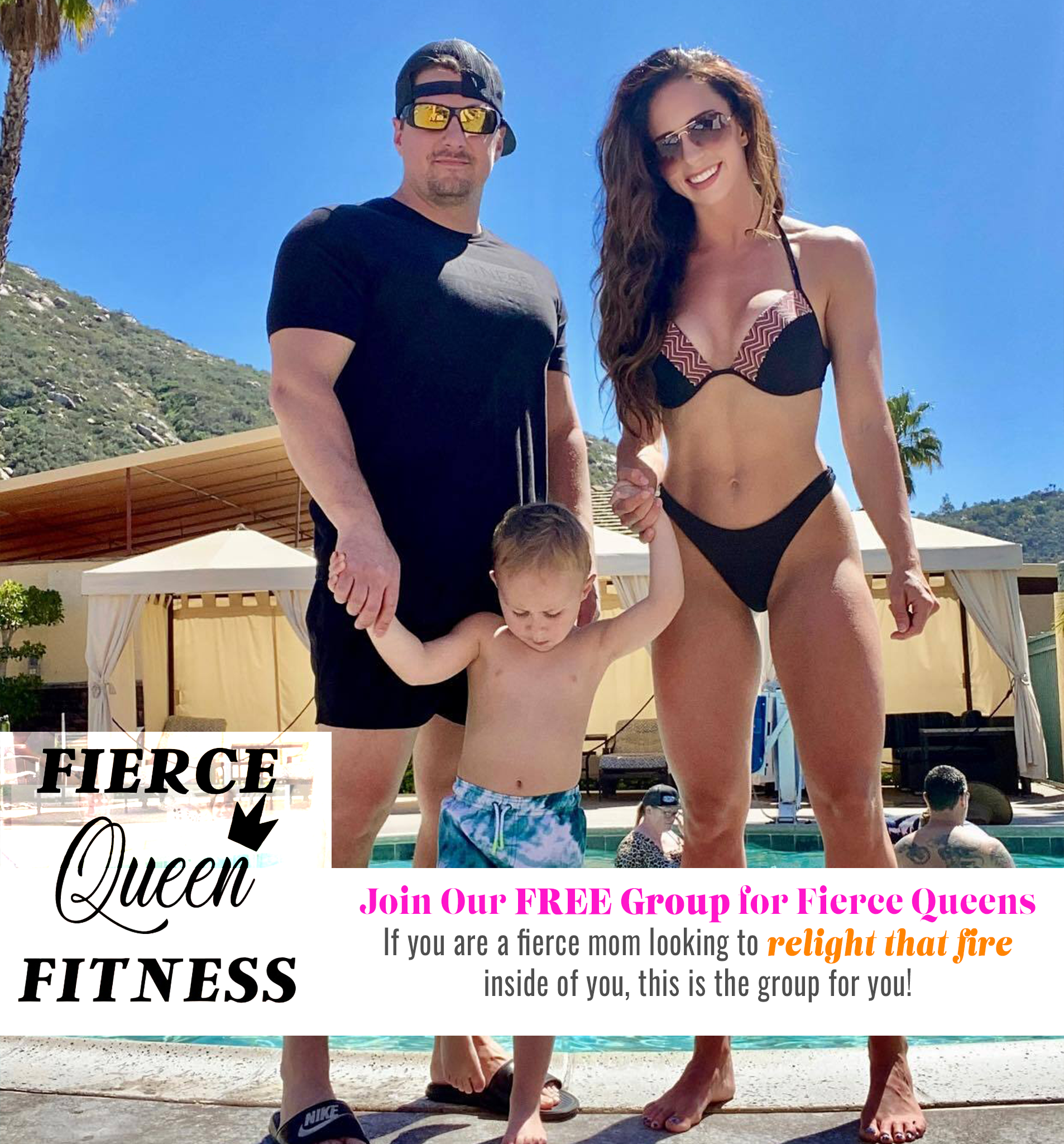 Brooklyn Goodsell - Fierce Queen Fitness Facebook ad