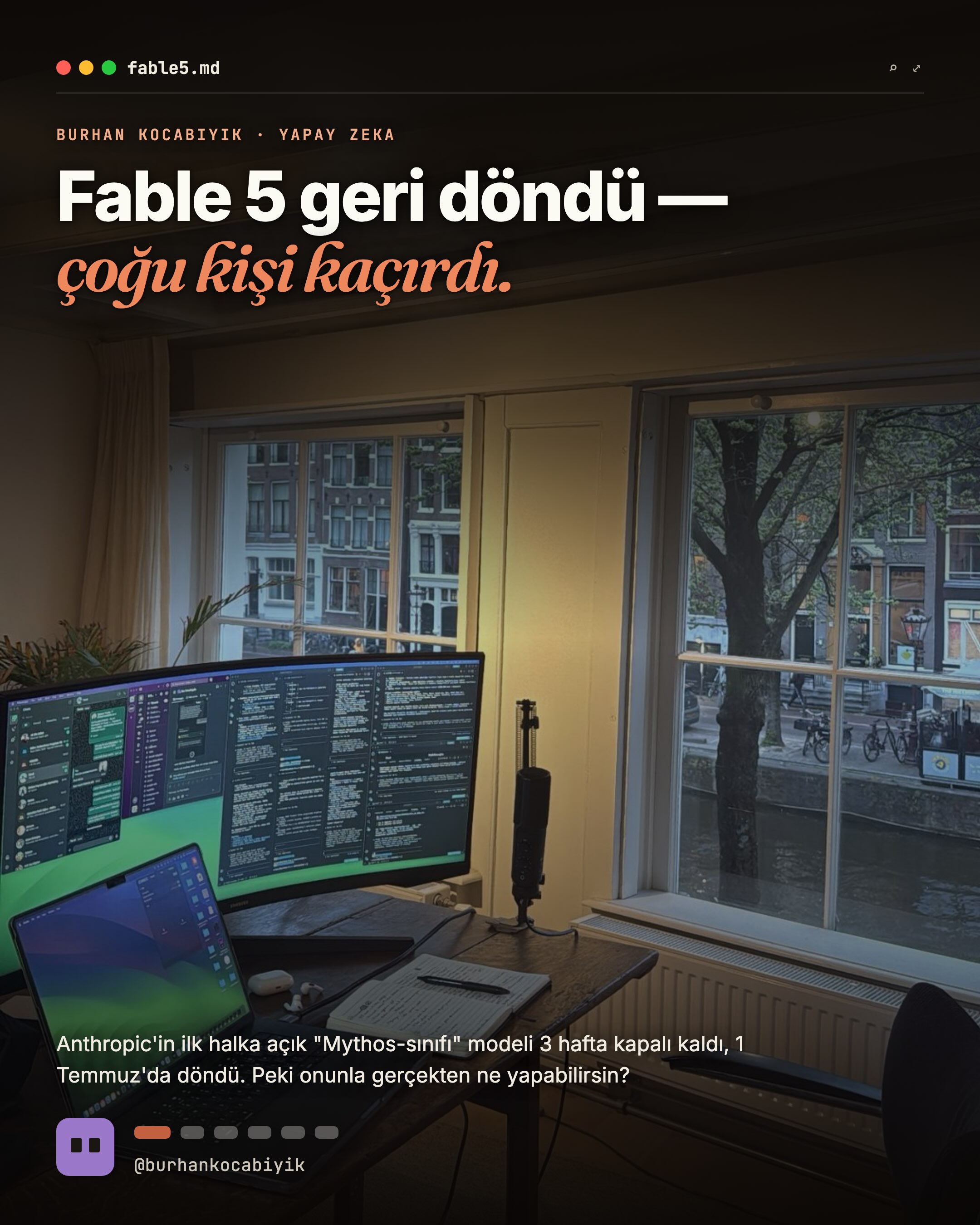Burhan Kocabiyik Facebook ad: Yorumlara FABLE yaz, Fable 5 başlangıç kitini DM’den…