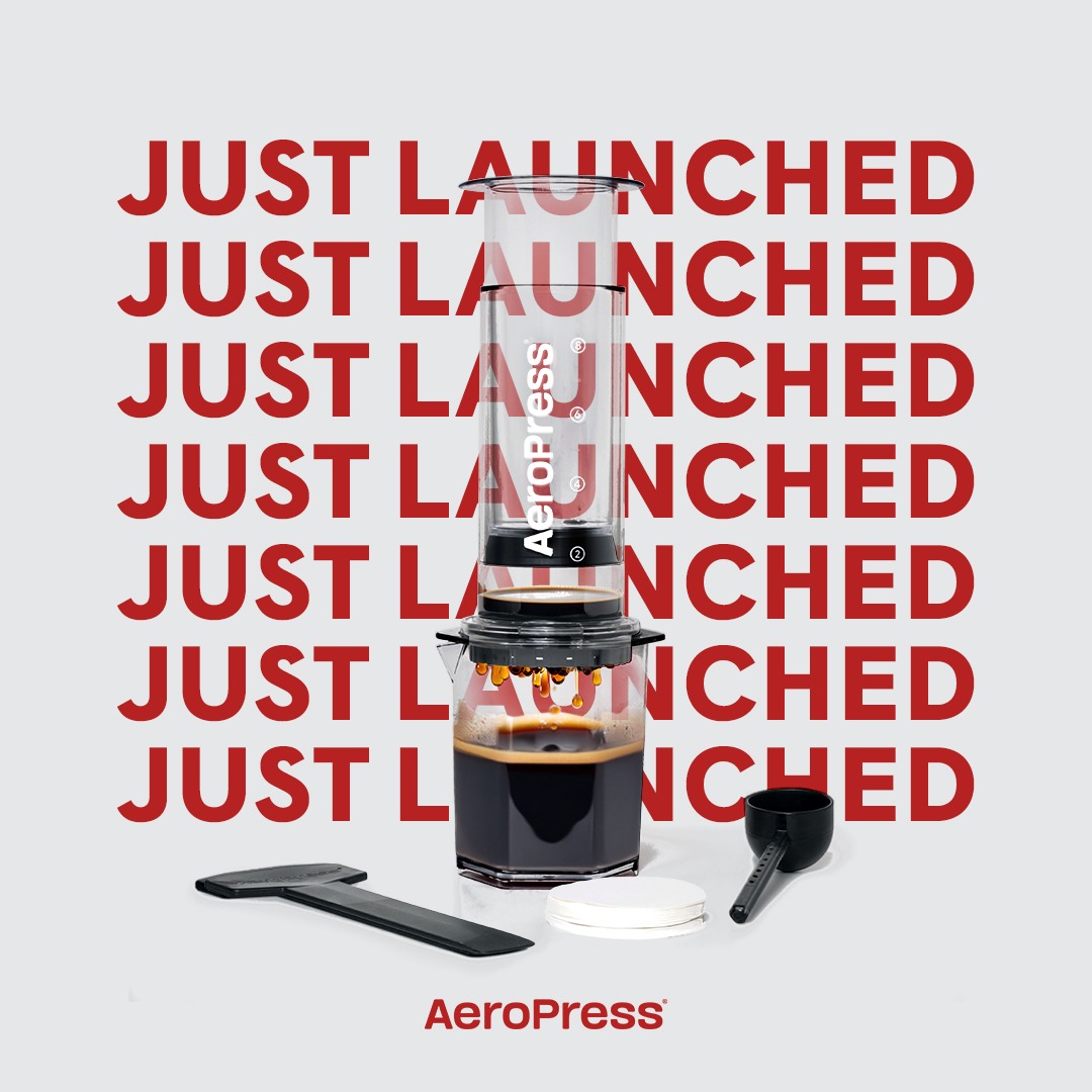 AeroPress Facebook ad