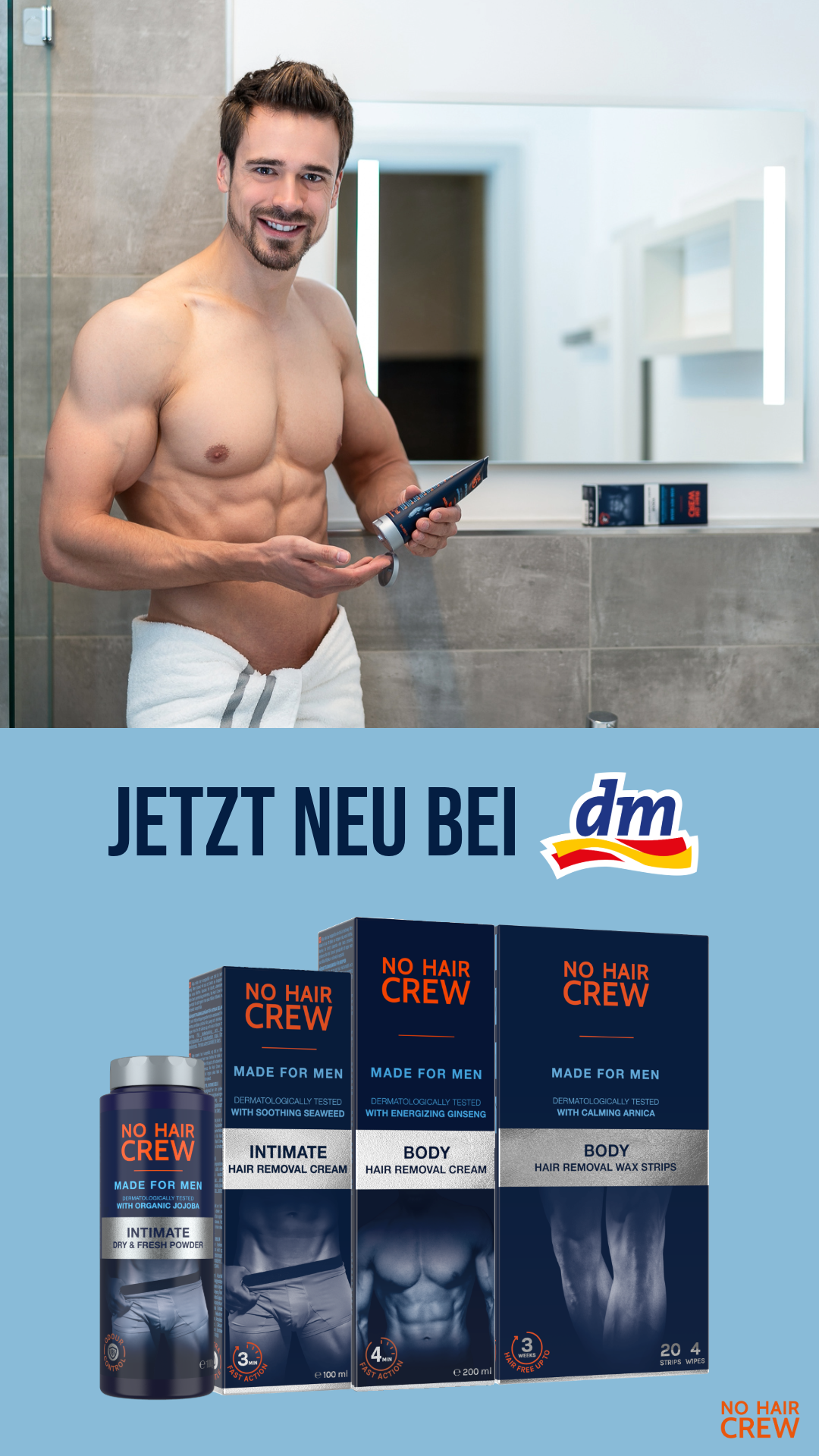 NO HAIR CREW Facebook ad
