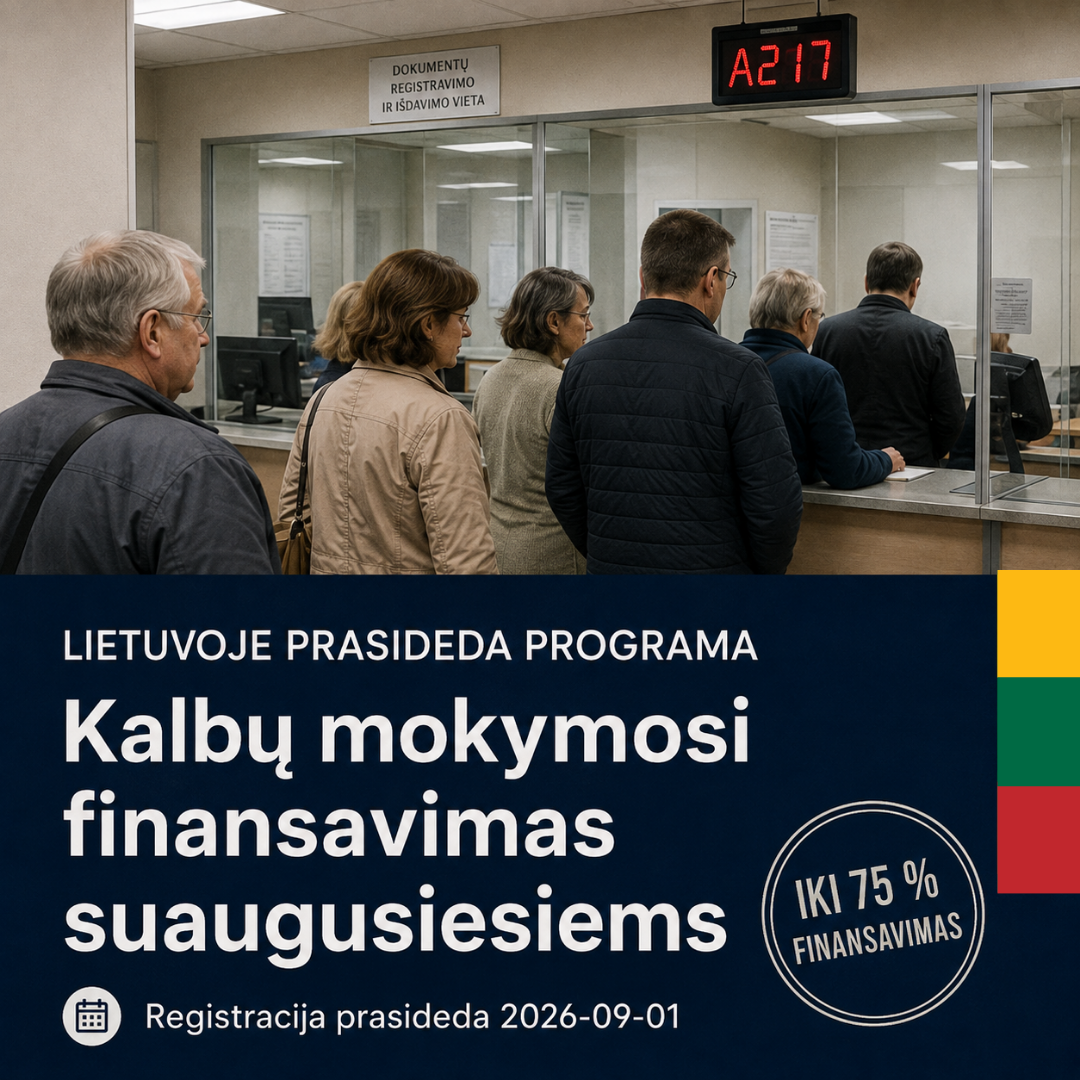 Užsienio kalbų ir tobulėjimo centras Facebook ad