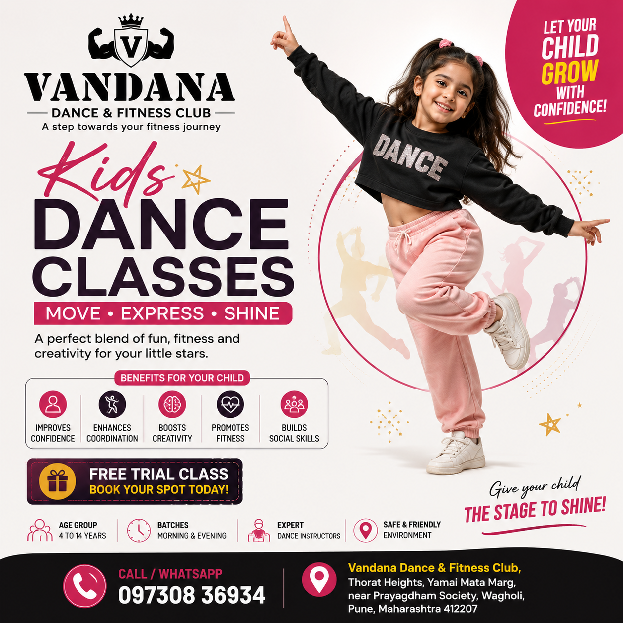 Vandana Fitness and Wellness Center Facebook ad