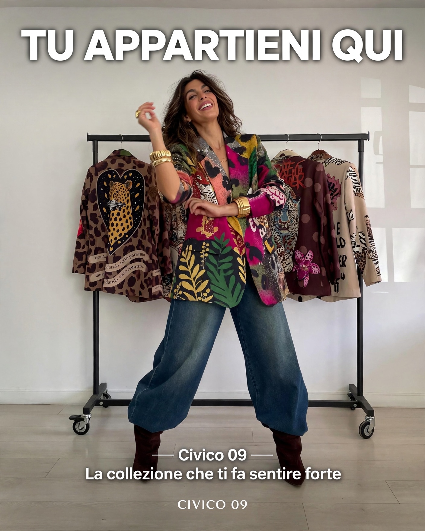Civico 09 Facebook ad: BLAZER TOP