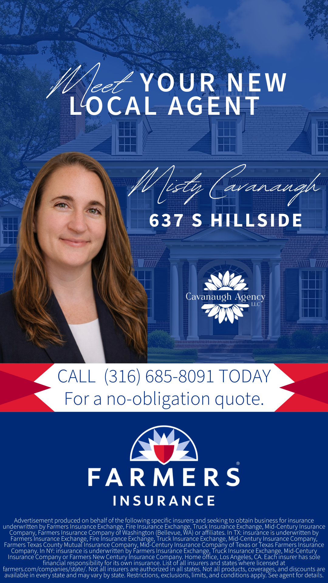 Cavanaugh Agency Facebook ad from Mar 7, 2026