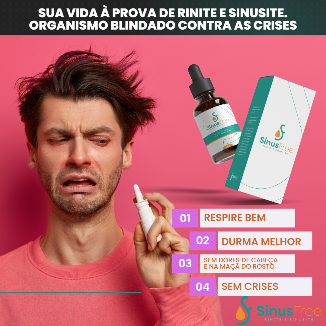 Impact Saúde Facebook ad: Respire livremente agora!