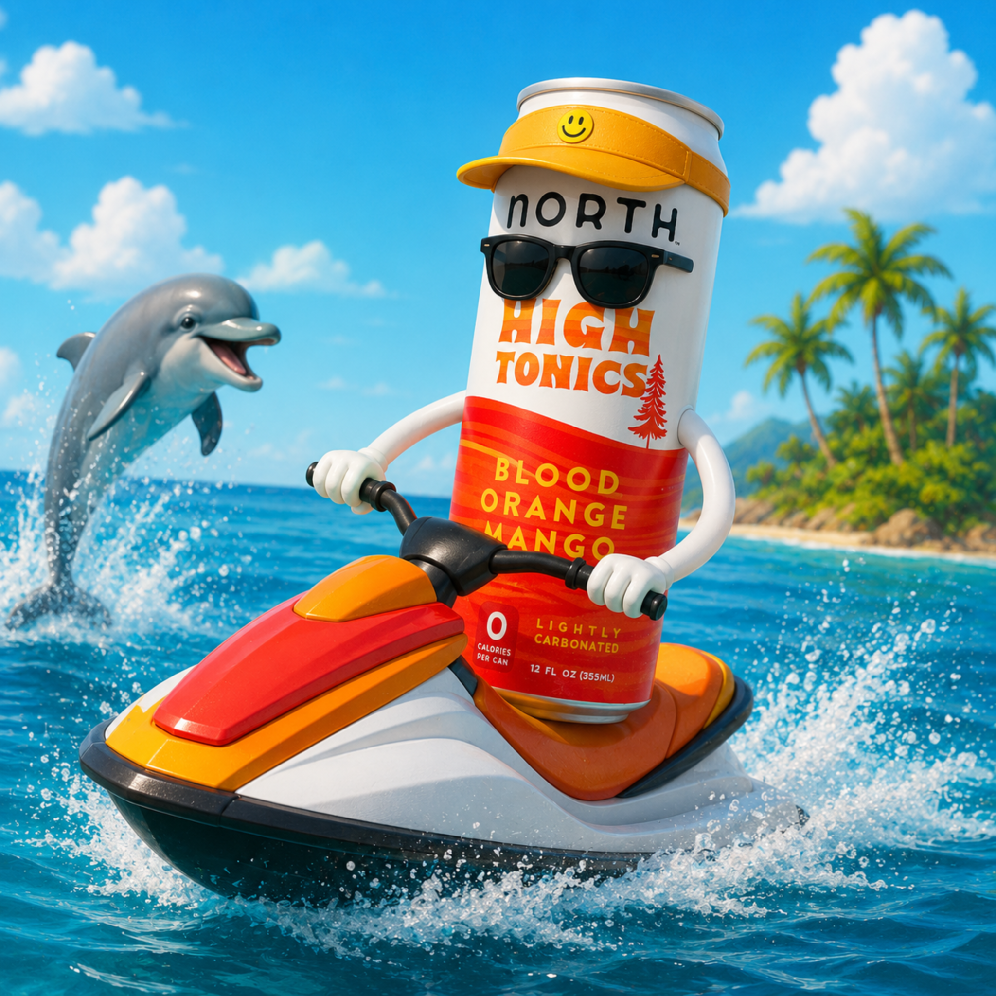 North Canna Co. Bevs Facebook ad: The drink for when the plan is technically…
