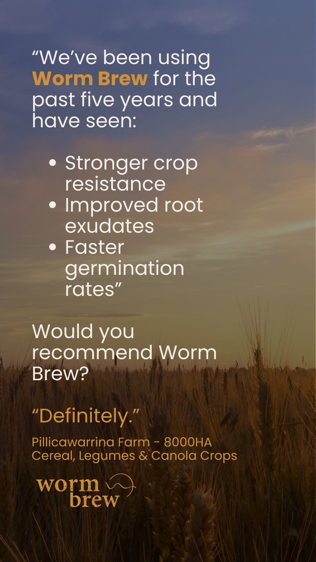 Worms Downunder Facebook ad from Mar 21, 2025