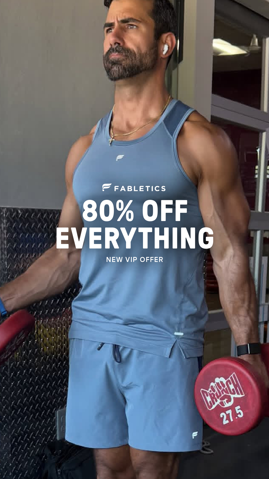 Fabletics Men Facebook ad