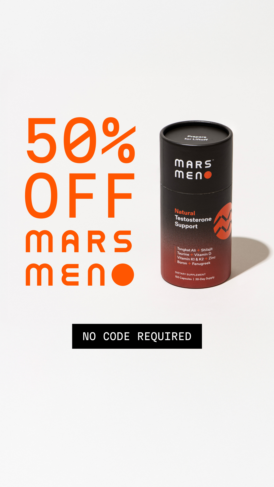 Mars Men Facebook ad