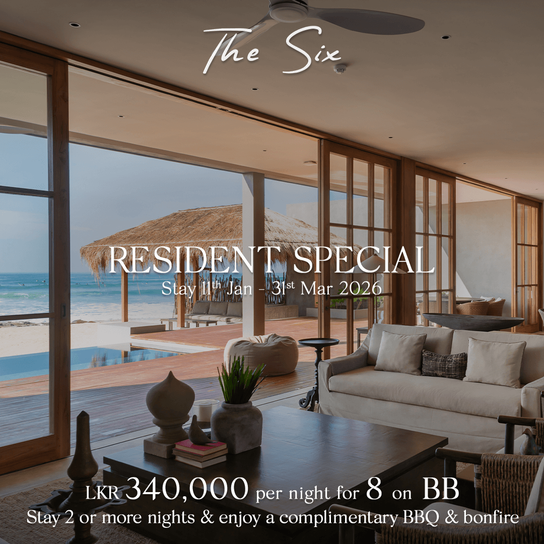 The Six Weligama Facebook ad: Imagine yourself immersed in the ultimate luxury villa…