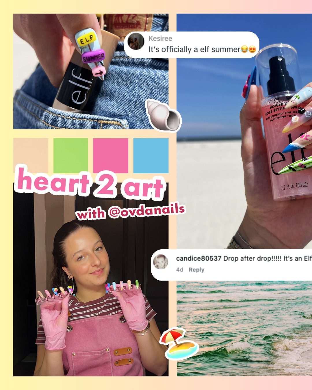 e.l.f. Cosmetics Facebook ad