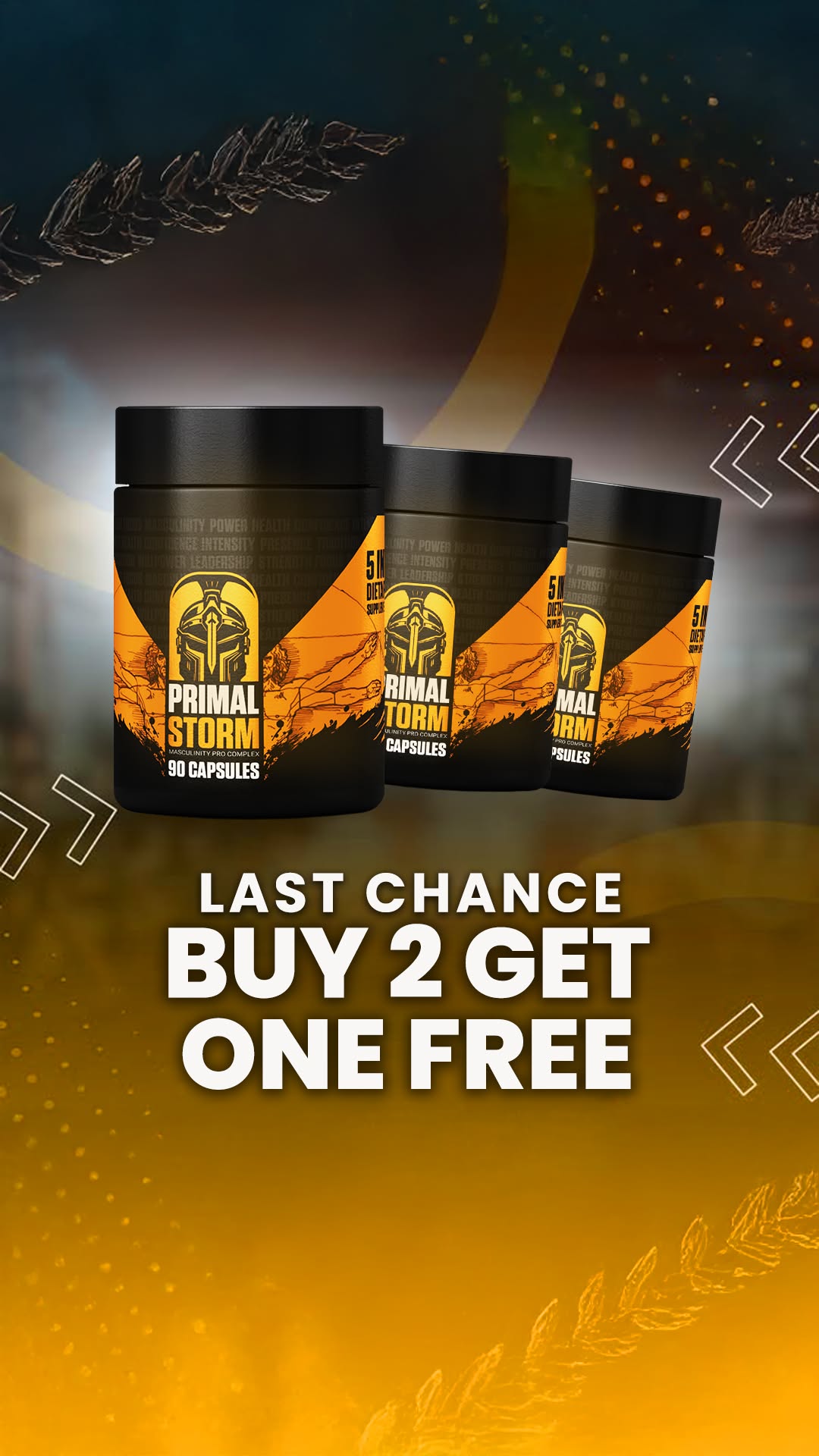 Primal Storm Facebook ad