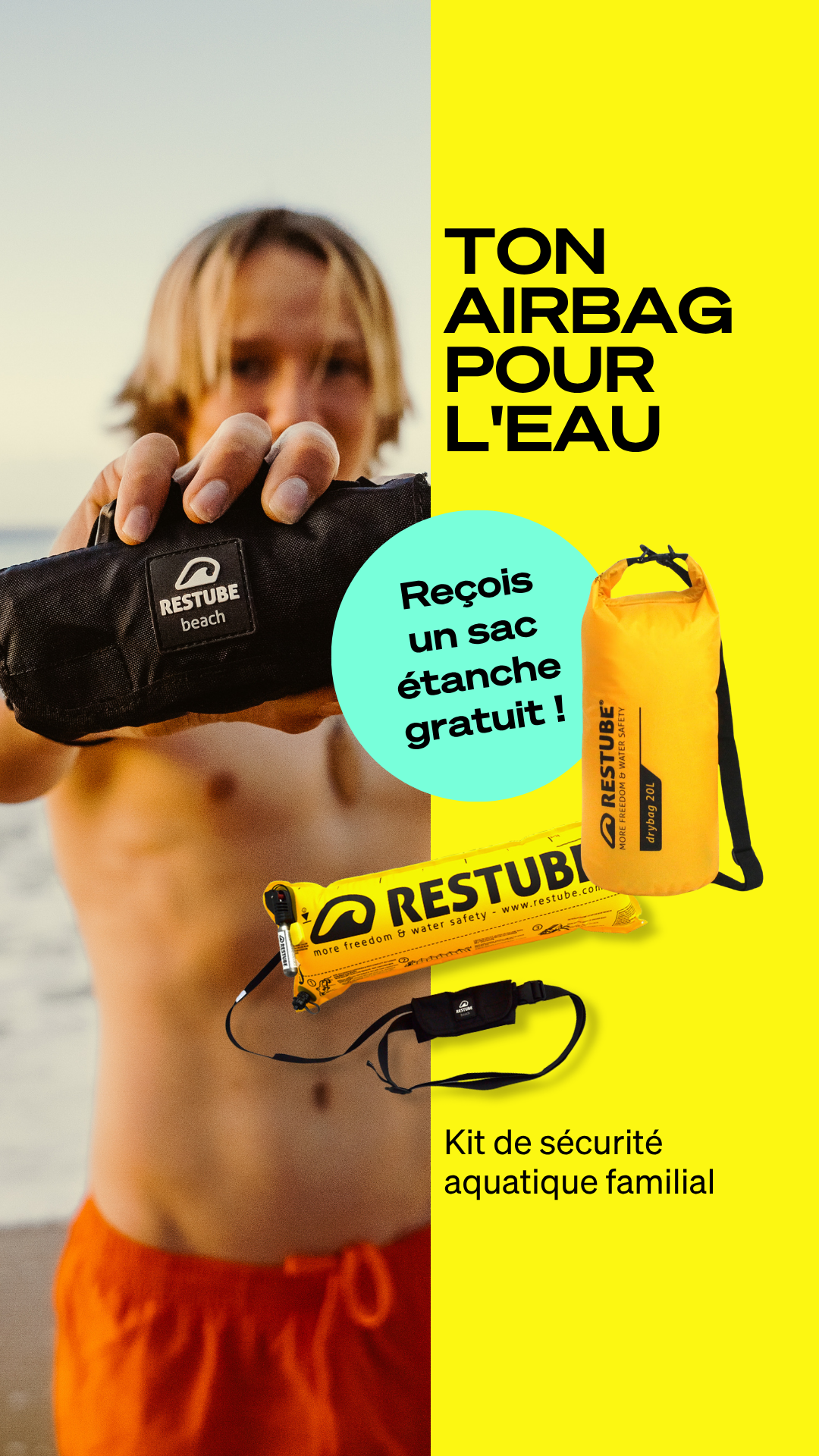 RESTUBE Facebook ad