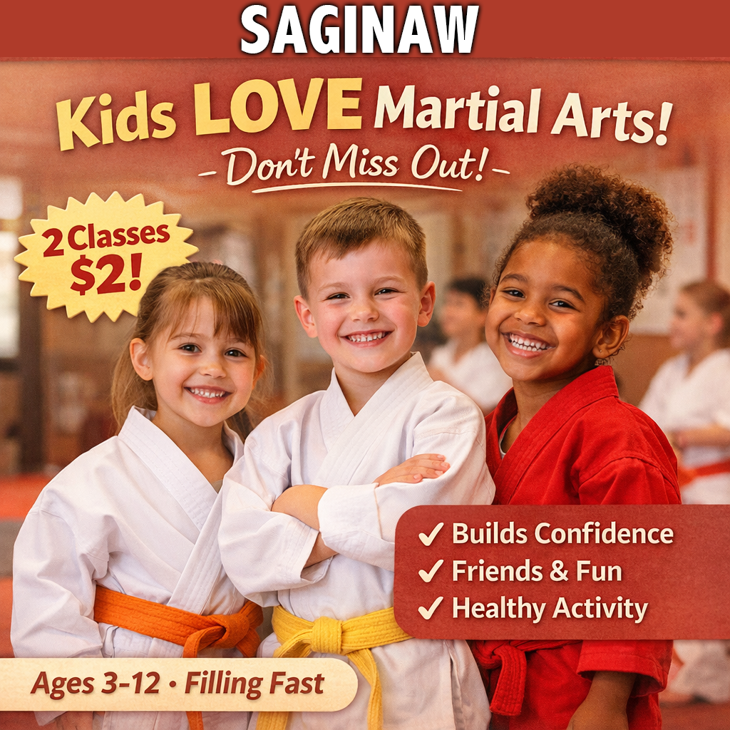 Cosens Martial Arts Saginaw Facebook ad