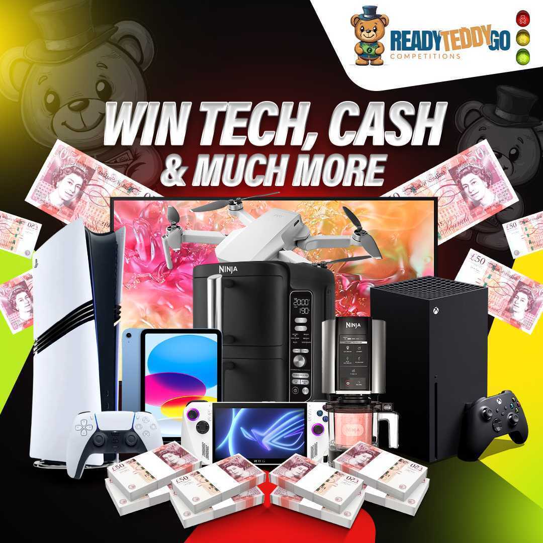 Ready Teddy Go Competitions Ltd Facebook ad: 𝗪𝗘𝗟𝗖𝗢𝗠𝗘