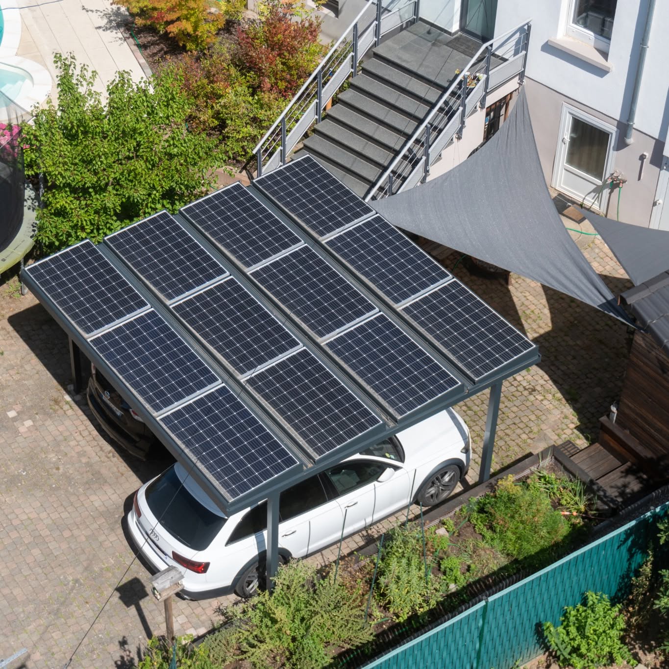 Planigy par ÉS Facebook ad: Produisez votre électricité verte