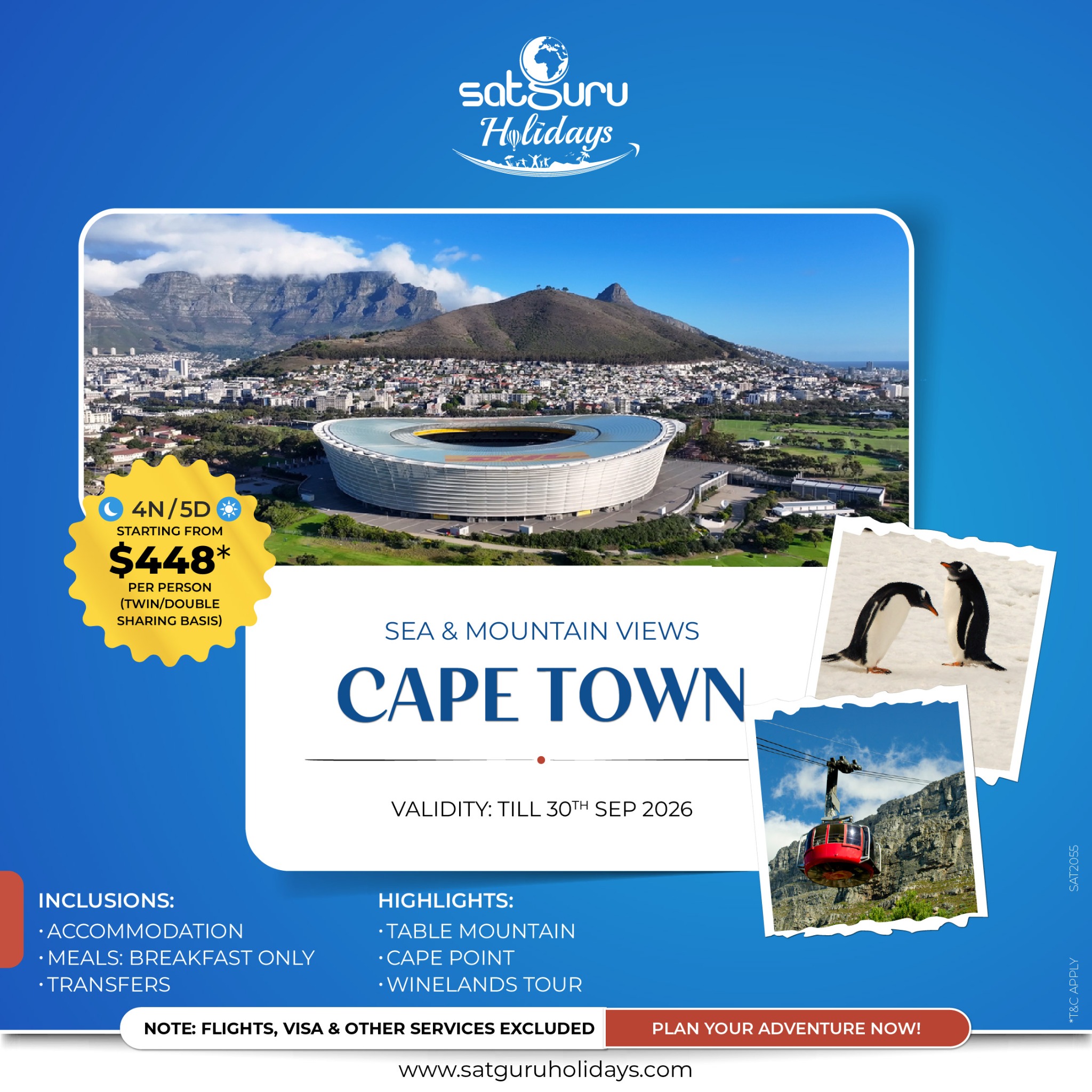 Satguru Travel Kenya Facebook ad