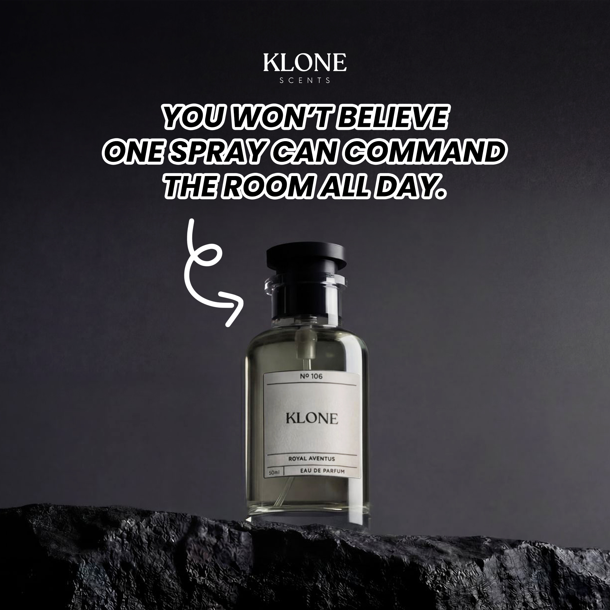 Klone Scents Facebook ad