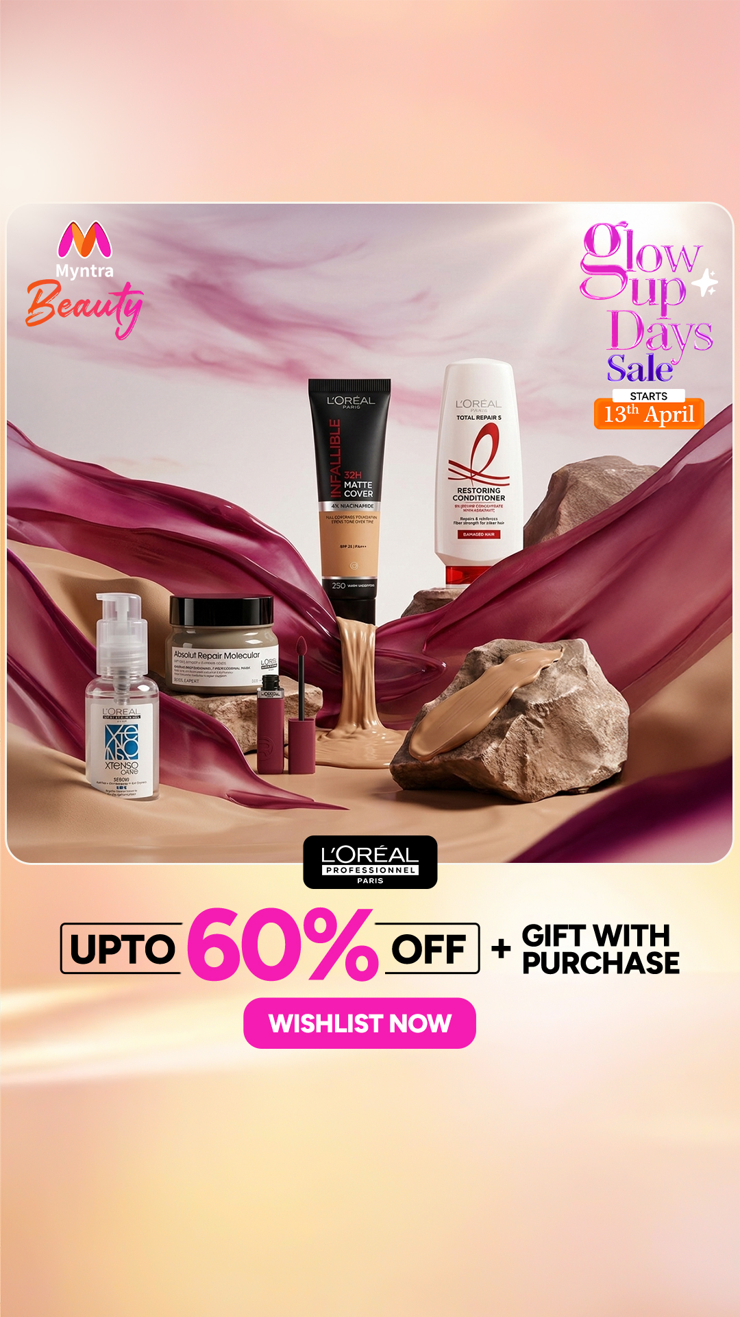 Myntra Beauty Facebook ad